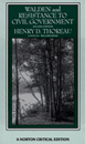 Walden, Civil Disobedience, and Other Writings, 3e